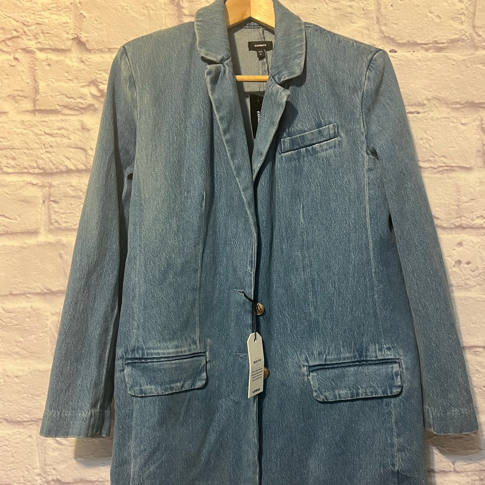 Denim Blue Women's Jacket